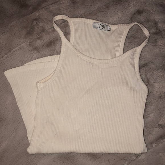 White ribbed tank - Tobi - Picture 1 of 1